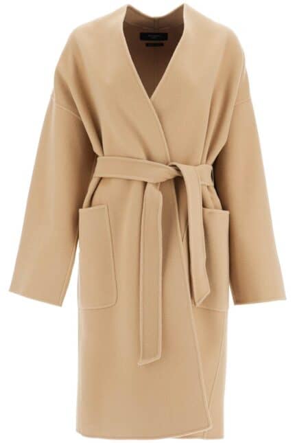 WEEKEND MAX MARA Eris Midi Wrap Coat With Robe