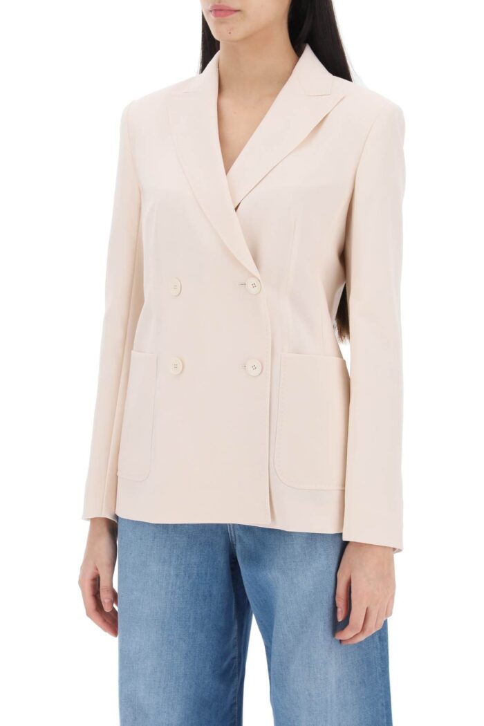 weekend max mara 'nervoso' double breasted jacket in light wool WEEKEND MAX MARA 'nervoso' Double-breasted Jacket In Light Wool