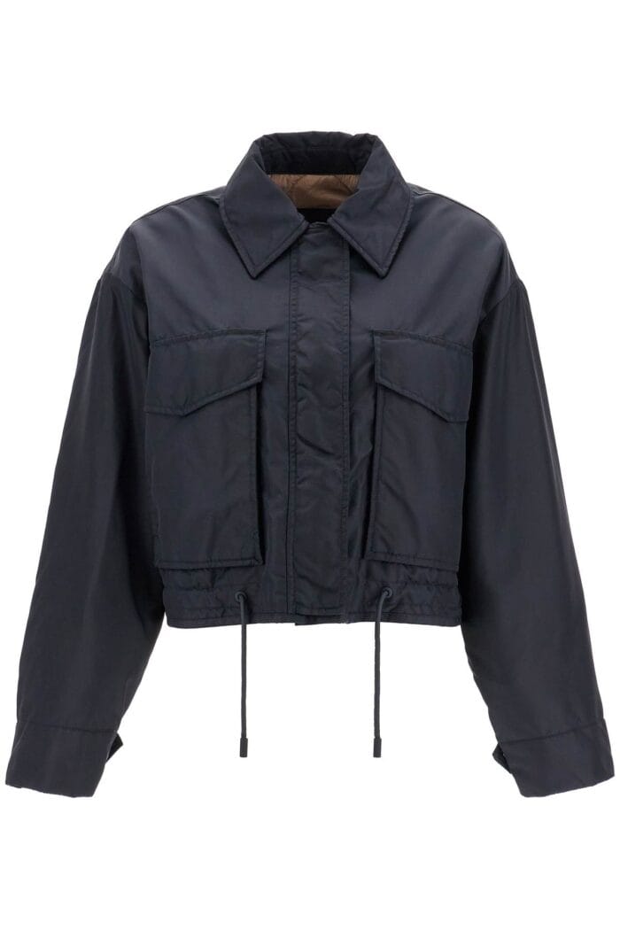 WEEKEND MAX MARA Reversible Cropped Bomber Jacket