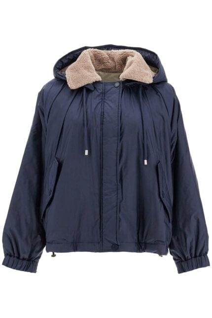 WEEKEND MAX MARA Reversible Windbreaker Jacket In Water-repell