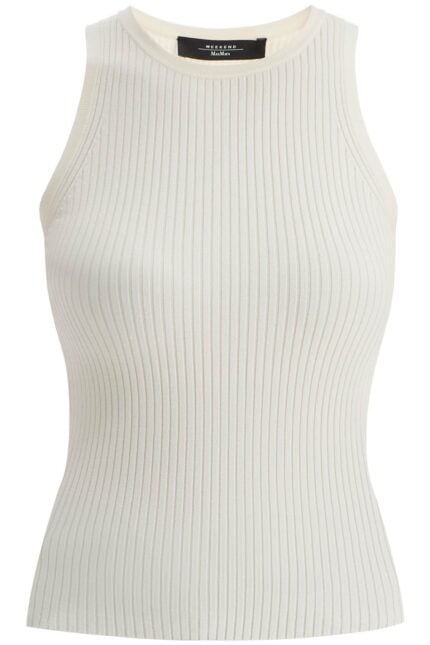 WEEKEND MAX MARA "ribbed Top Olimpo In