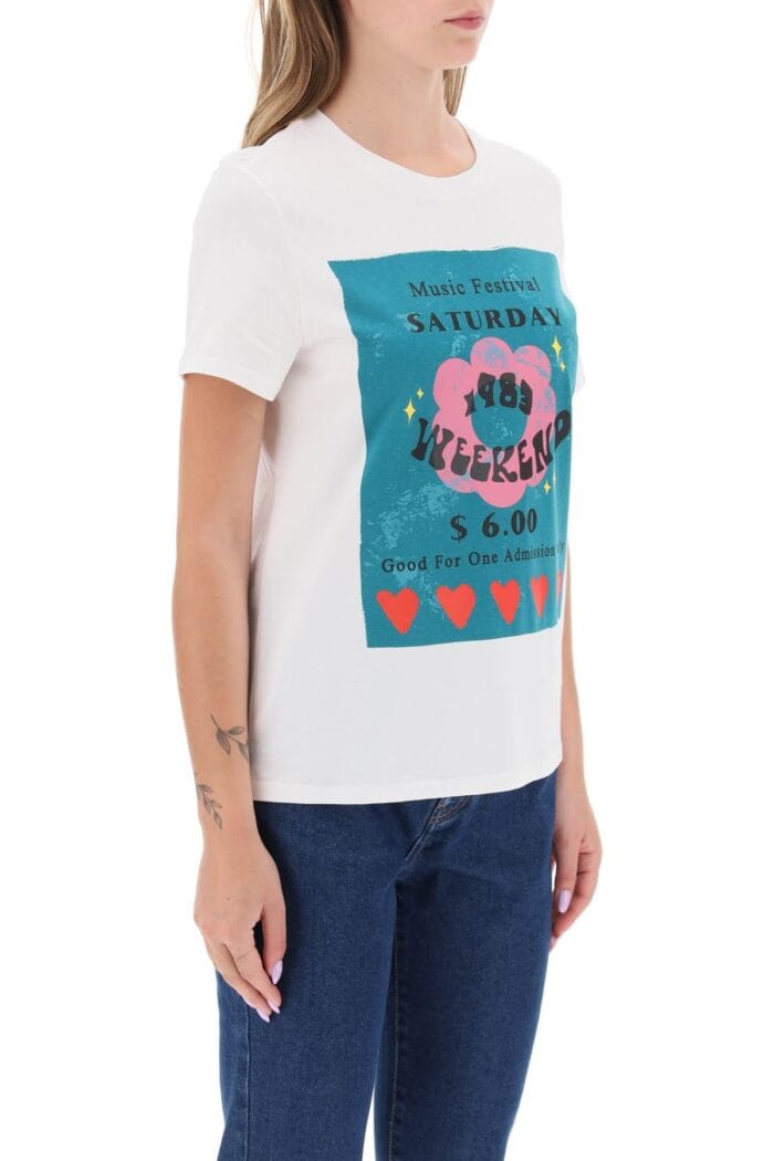 Weekend Max Mara 'sante' T-shirt With Print