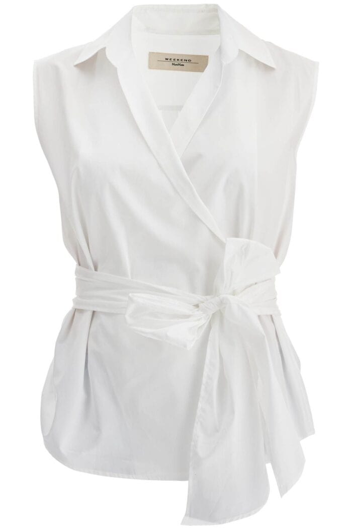 WEEKEND MAX MARA Sleeveless Poplin