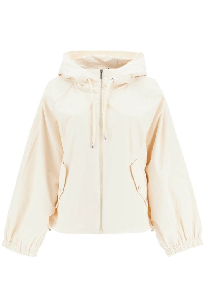 WEEKEND MAX MARA Technical Fabric Windbreaker Jacket