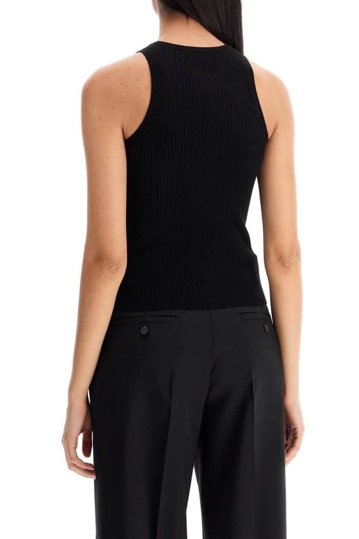WEEKEND MAX MARA Top Olimpo In Maglia A Costine