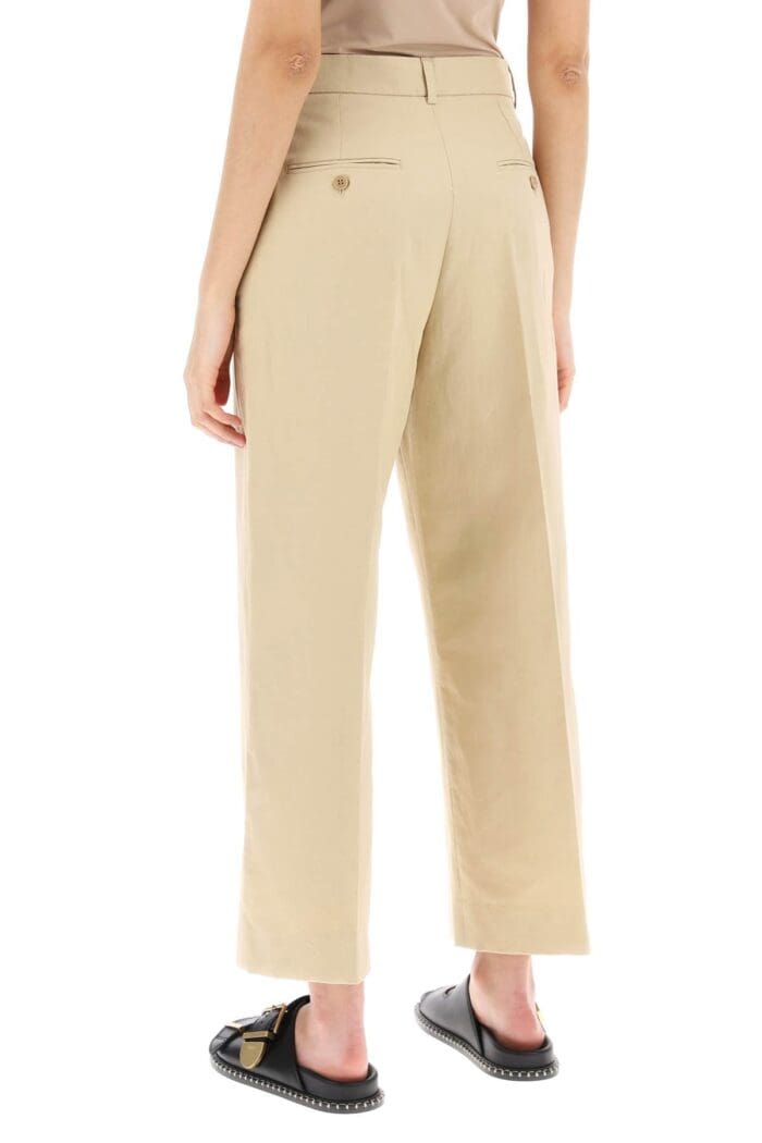 WEEKEND MAX MARA Trousers With Zirconia Embell