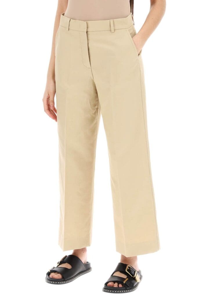 WEEKEND MAX MARA Trousers With Zirconia Embell