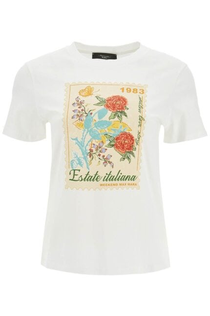 WEEKEND MAX MARA "zirlo Printed T