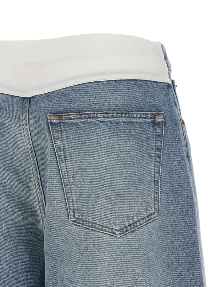 MM6 MAISON MARGIELA White Carré Bermuda Shorts