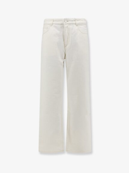 AMI PARIS White Denim Trousers