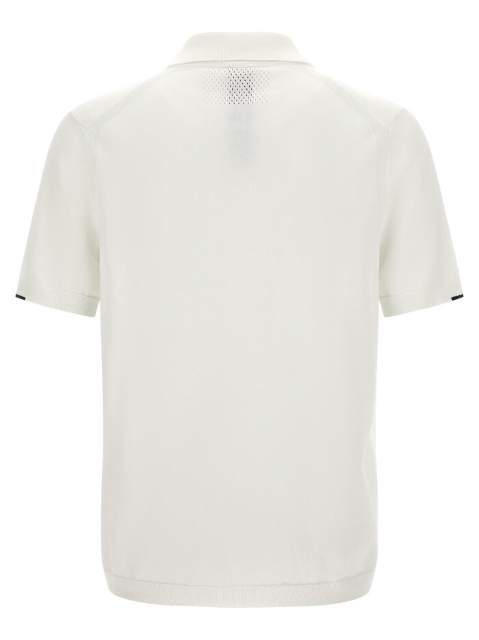 HUGO BOSS White 'Ever-X' Polo Shirt