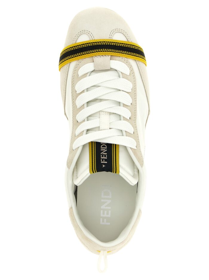White 'Fendi Wrap' Sneakers
