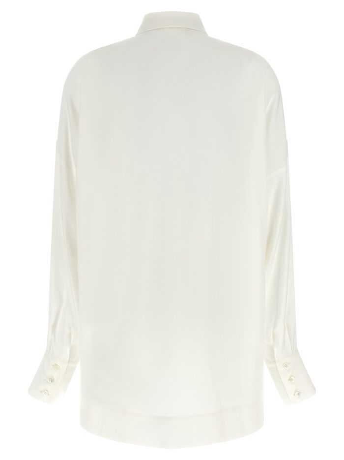 DI.LA3 PARI' White Jabot Shirt