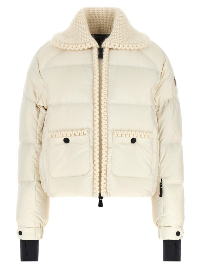 moncler grenoble white 'jolie' ski jacket MONCLER GRENOBLE White 'Jolie' Ski Jacket