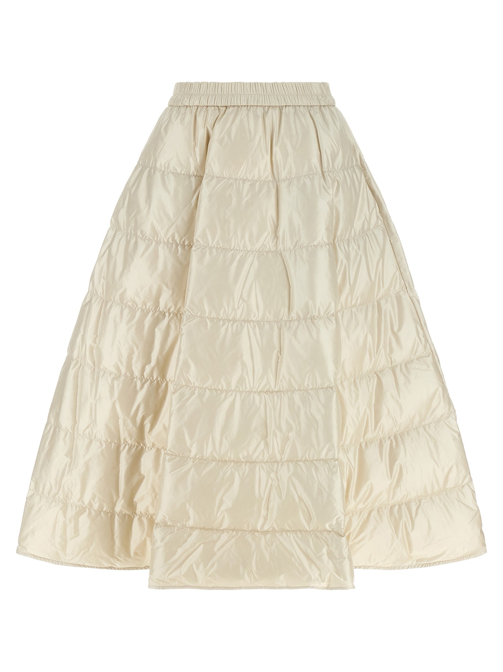 Moncler White Padded Skirt