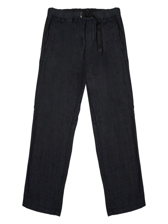 WHITE SAND PANTALONE IN COTONE CON CINTURA