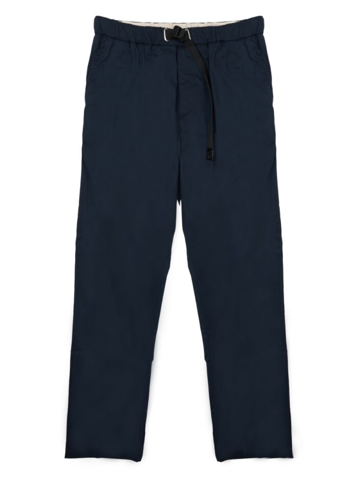 WHITE SAND PANTALONE IN COTONE CON CINTURA
