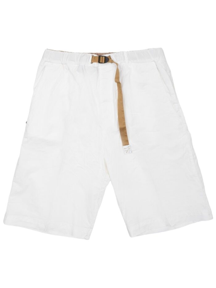 white sand shorts con cintura WHITE SAND SHORTS CON CINTURA