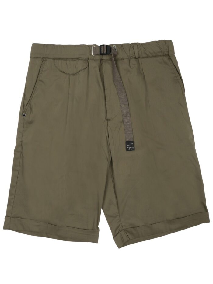 white sand shorts con cintura WHITE SAND SHORTS CON CINTURA