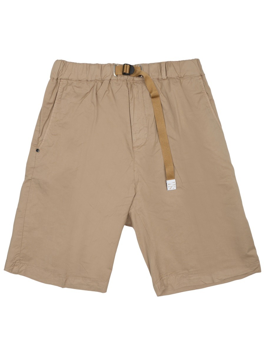 WHITE SAND SHORTS CON CINTURA