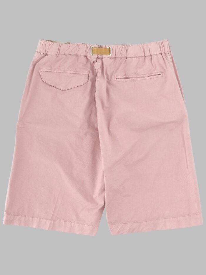 WHITE SAND SHORTS IN COTONE