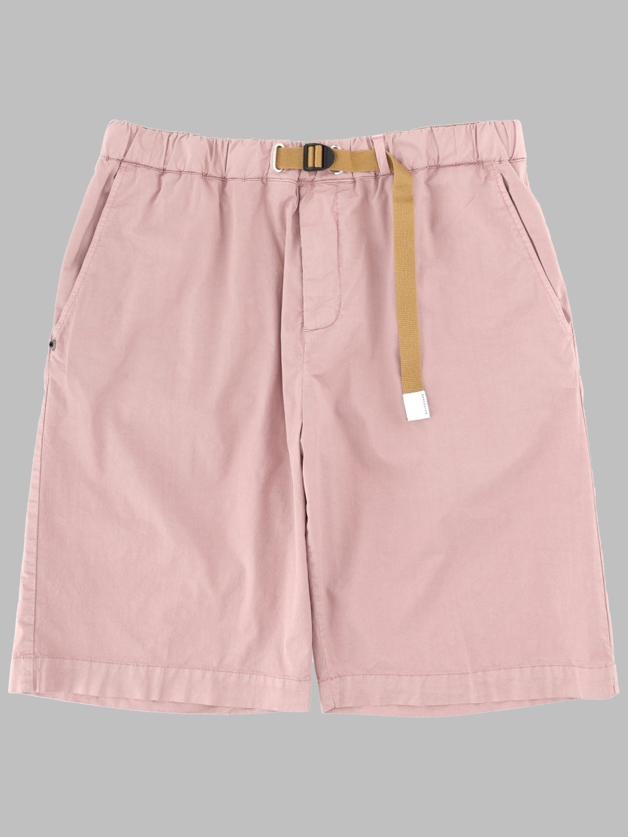 WHITE SAND SHORTS IN COTONE