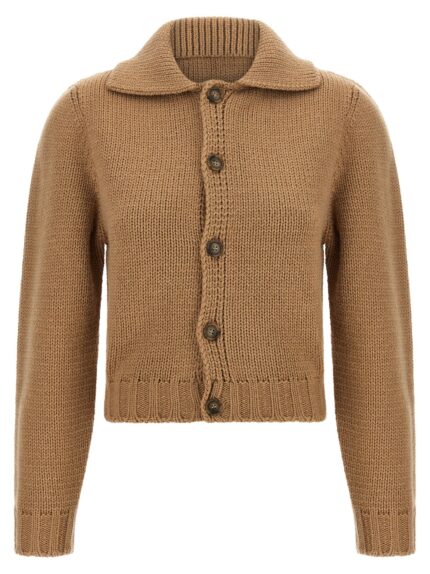 MM6 MAISON MARGIELA 'White Stitch Line' Cardigan