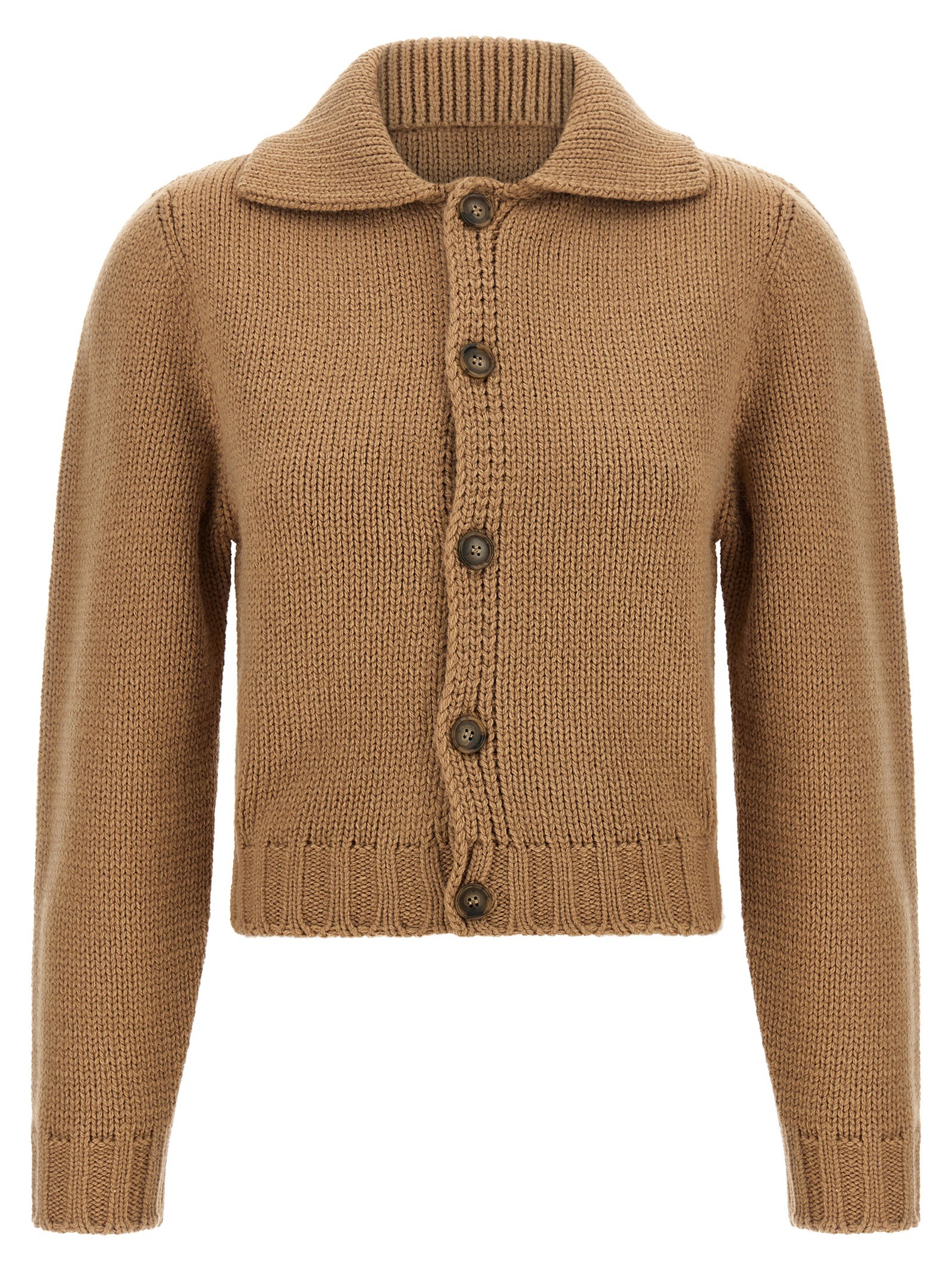 MM6 MAISON MARGIELA 'White Stitch Line' Cardigan
