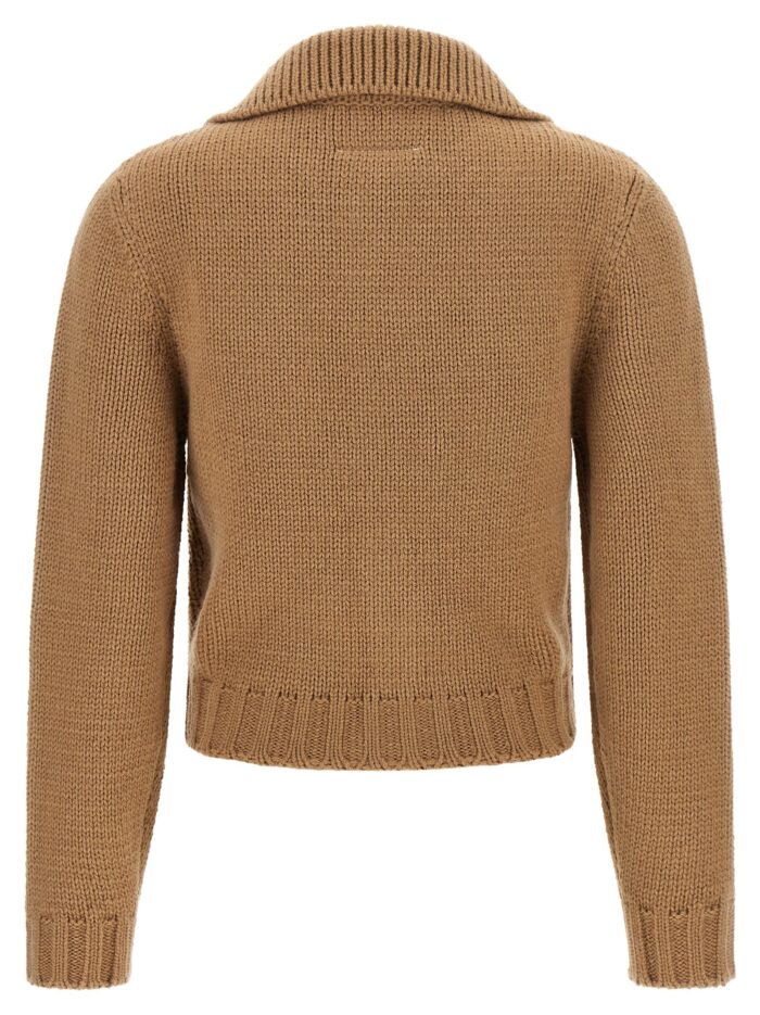 MM6 MAISON MARGIELA 'White Stitch Line' Cardigan