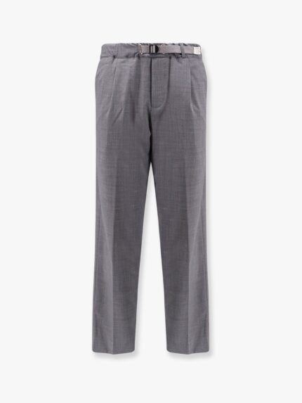WHITESAND Alex Wool Blend Trousers With Enamelled Detail