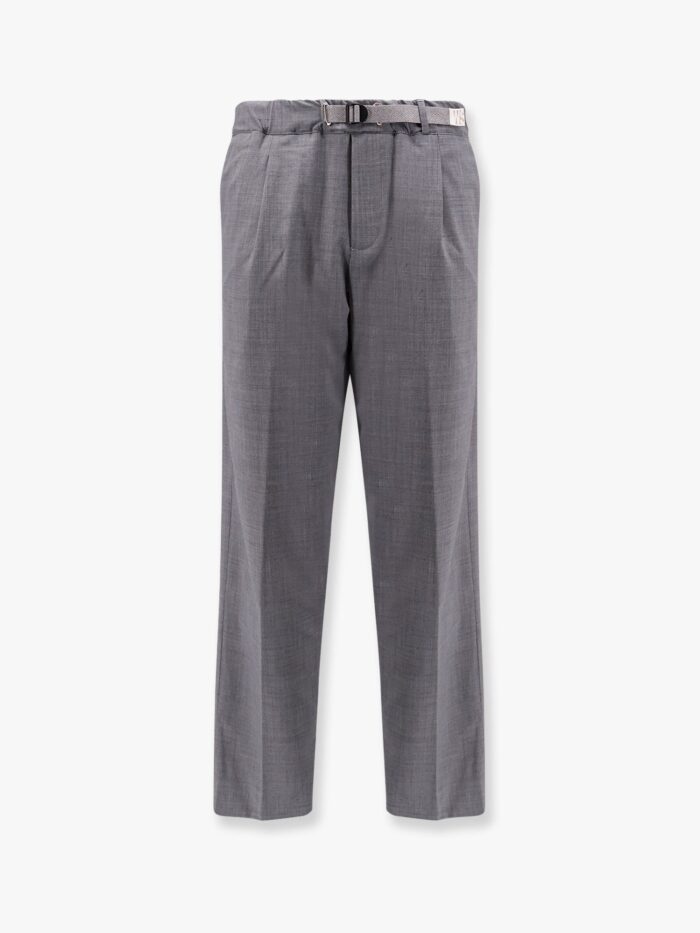 WHITESAND Alex Wool Blend Trousers With Enamelled Detail