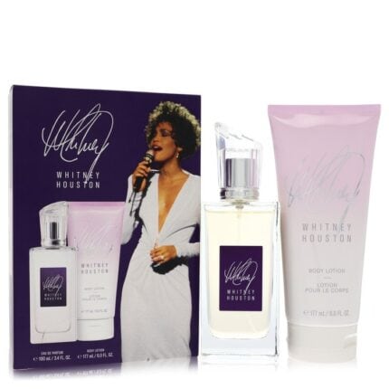 Whitney Houston By Whitney Houston - Gift Set -- 3.4 Oz Eau De Parfum Spray + 6 Oz Body Lotion