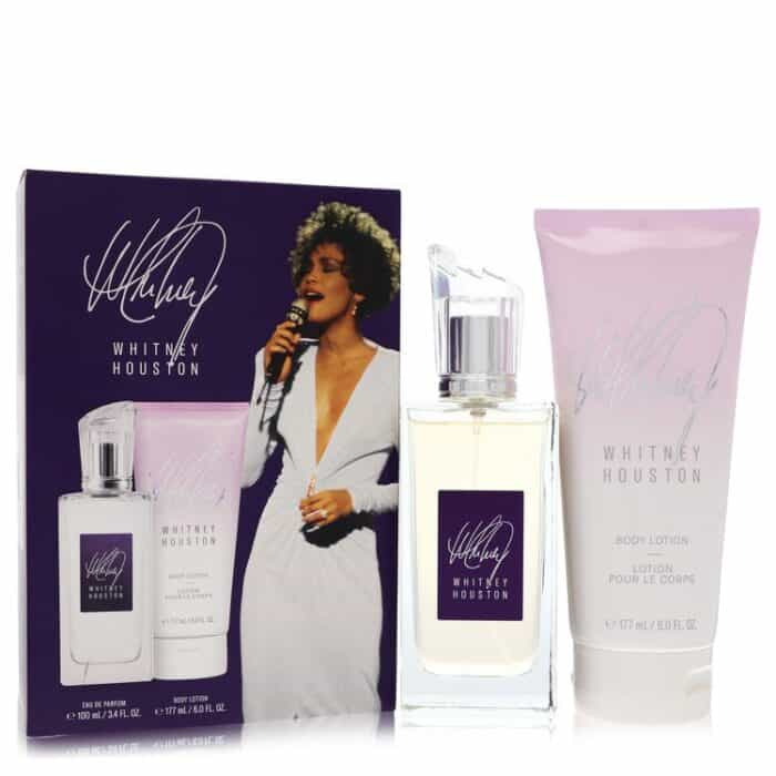 Whitney Houston By Whitney Houston - Gift Set -- 3.4 Oz Eau De Parfum Spray + 6 Oz Body Lotion