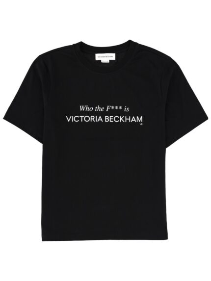 "WHO THE F*** IS VICTORIA BECKHAM" T-SHIRT.