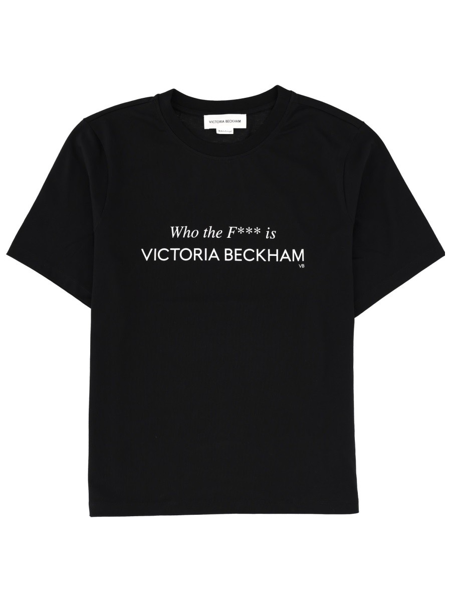 "WHO THE F*** IS VICTORIA BECKHAM" T-SHIRT.