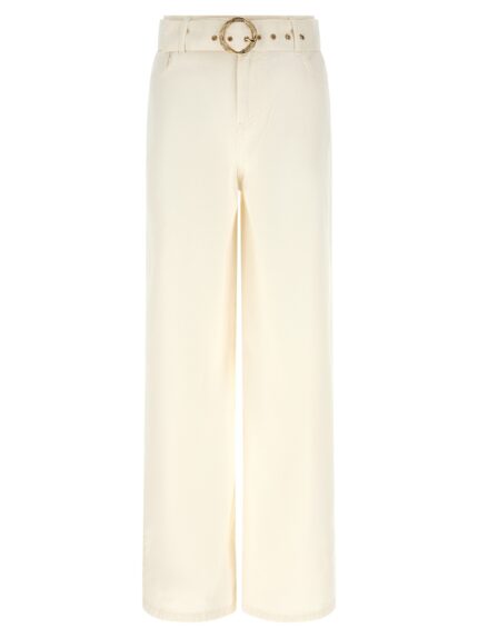 TWIN SET Wide Leg Jeans