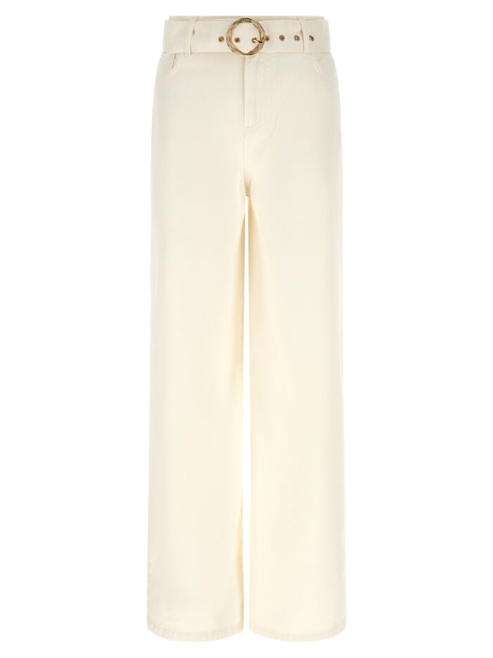 twin set wide leg jeans TWIN SET Wide Leg Jeans