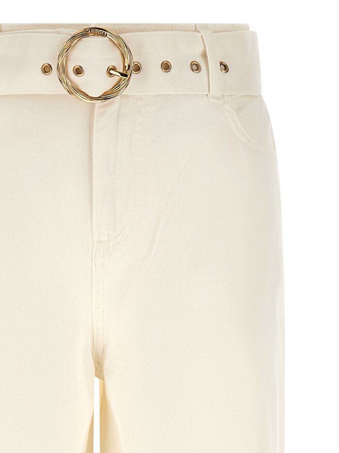 TWIN SET Wide Leg Jeans