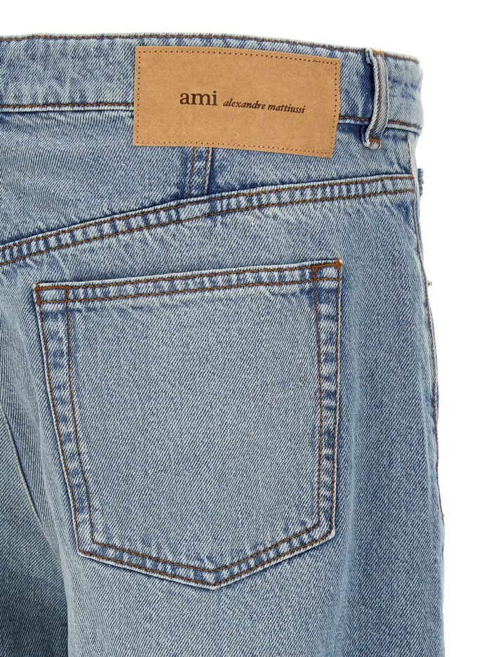 AMI PARIS Blue Denim Jeans