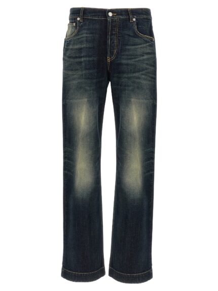 MCQUEEN Wide Leg Jeans