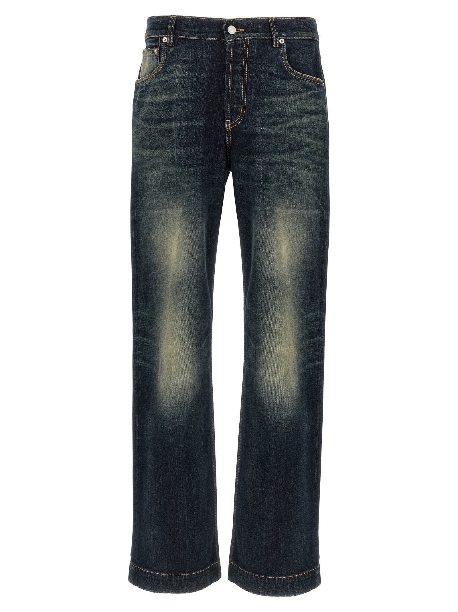 MCQUEEN Wide Leg Jeans