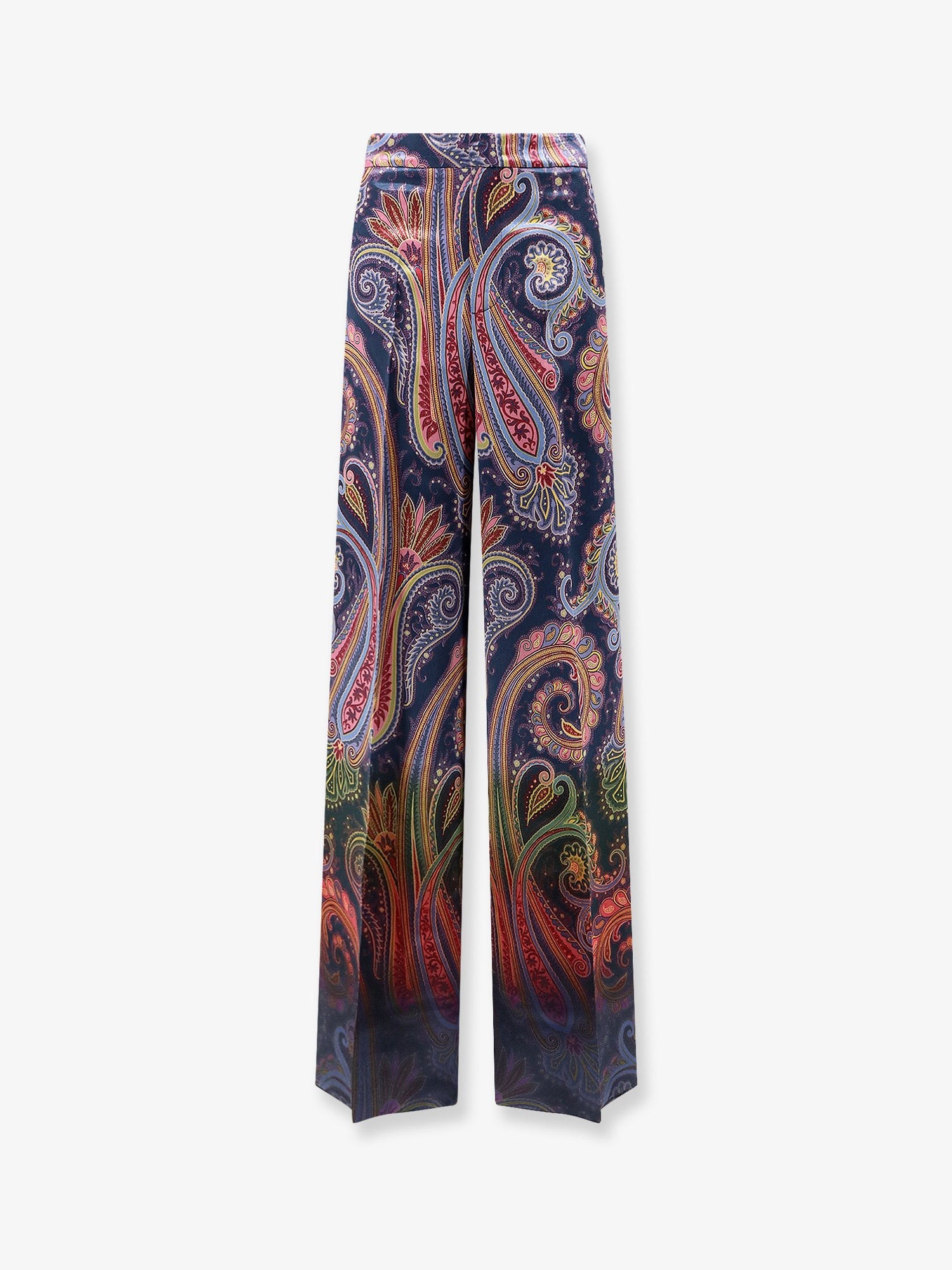 Etro Wide-leg Trousers With Paisley Pattern