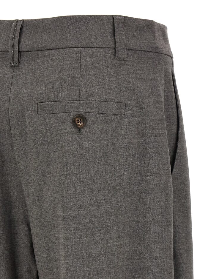 Brunello Cucinelli Wide Range Of Trousers