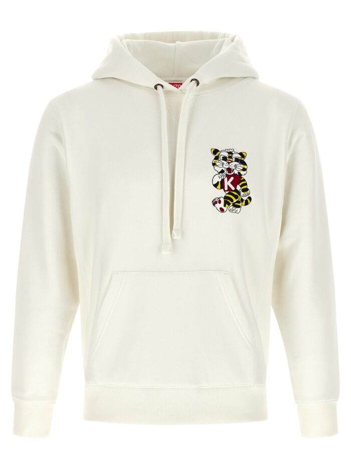 kenzo 'wild tiger embroidered' hoodie Kenzo 'Wild Tiger Embroidered' Hoodie