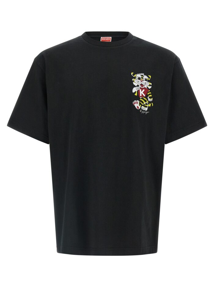 kenzo 'wild tiger embroidered' t shirt Kenzo 'Wild Tiger Embroidered' T-shirt