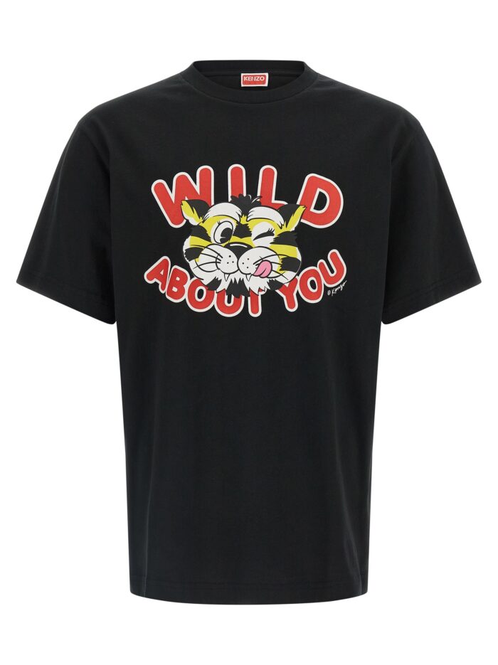kenzo 'wild tiger' t shirt Kenzo 'Wild Tiger' T-shirt
