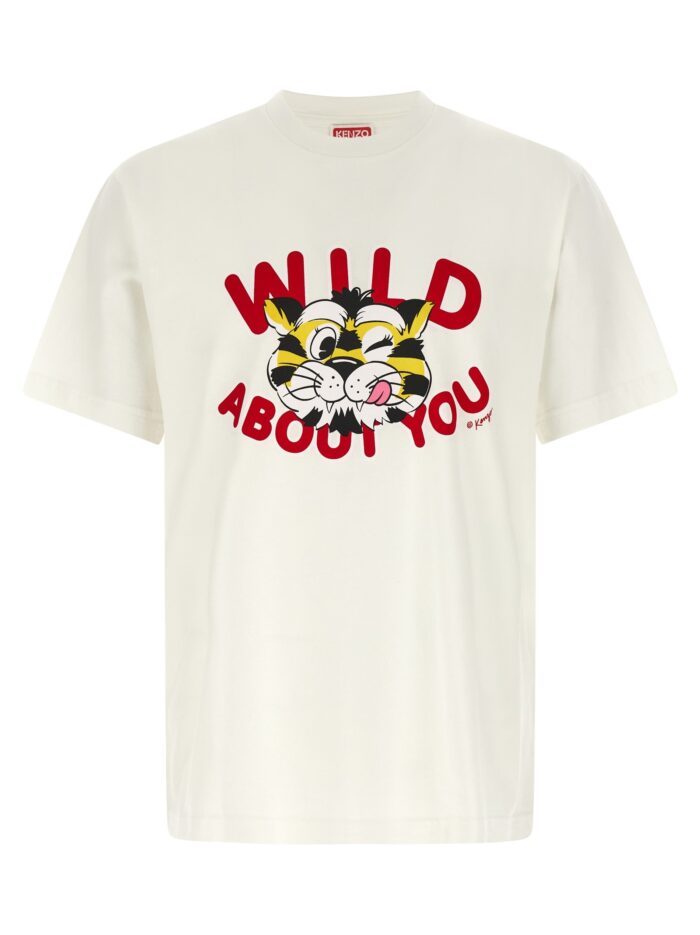 kenzo 'wild tiger' t shirt Kenzo 'Wild Tiger' T-shirt