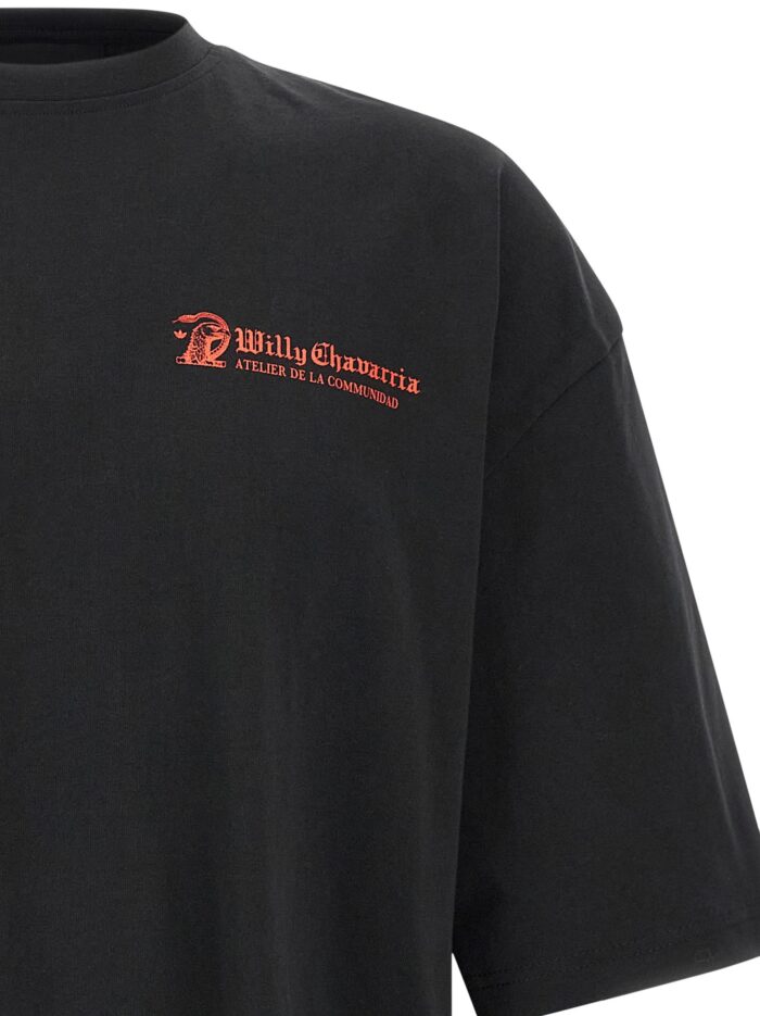 ADIDAS STATEMENT Willy Chavarria X Adidas 'Atelier' T-shirt
