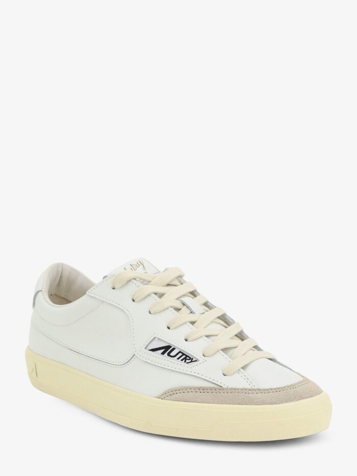 Autry Windscape Leather Sneakers With Suede Insert
