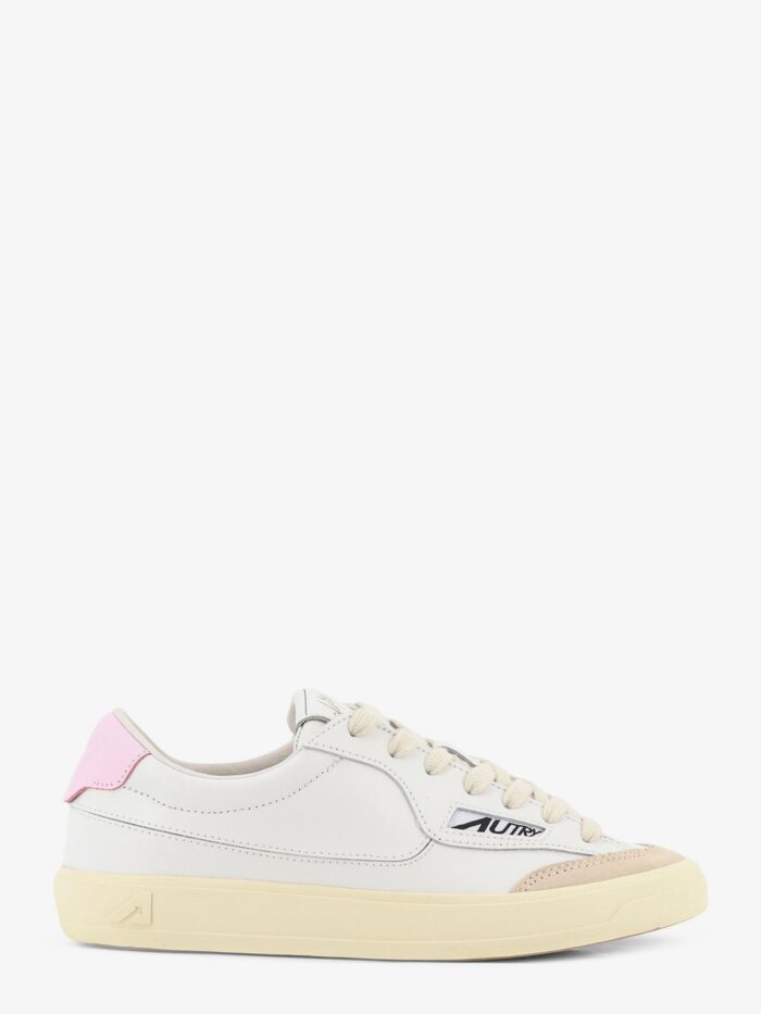 autry windscape leather sneakers with suede insert Autry Windscape Leather Sneakers With Suede Insert